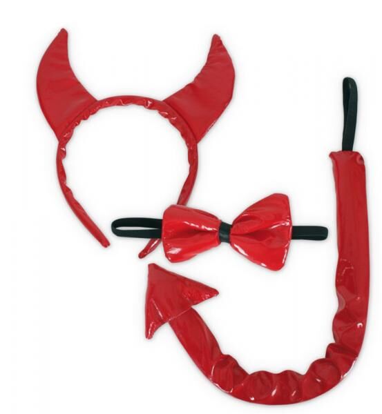 Devil's set lacquer, 3-piece.