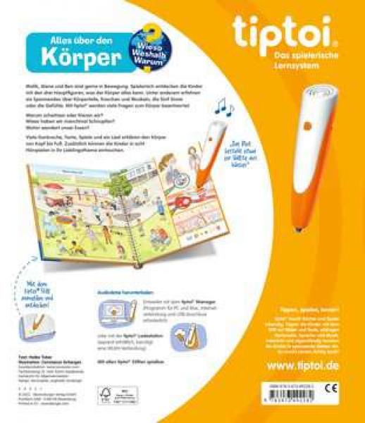tiptoi&reg; - Wieso? Weshalb? Warum? Alles &uuml;ber den K&ouml;rper