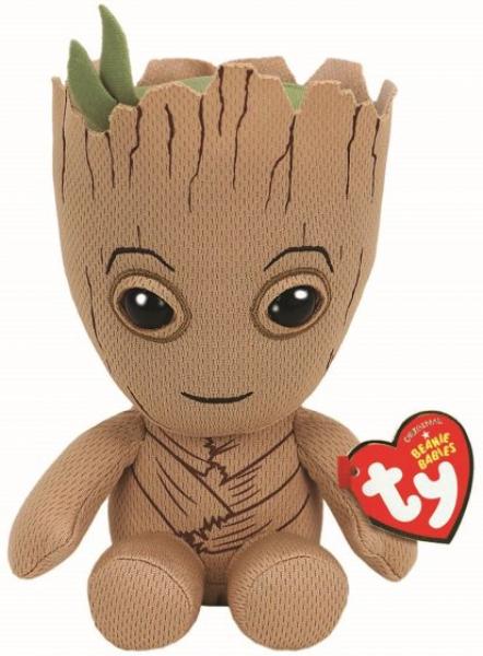 Ty 41215 - Marvel Groot - Pl&uuml;schfigur - 15 cm