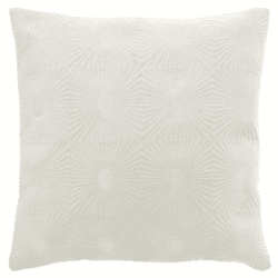Unique Living kussen Nela dove white 45 x 45 cm