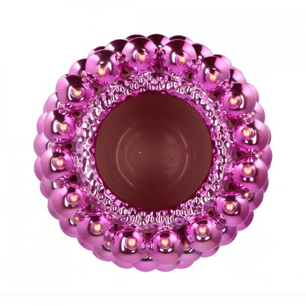 Vase Weihnachtskugel fuchsie 33 cm