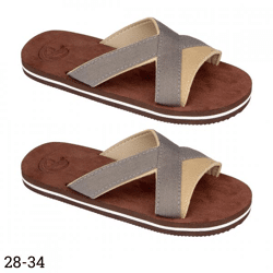 Waimea slippers Instinct 13FA kids brown/gray 7 assorted sizes 48 pair