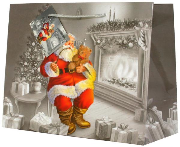 Weihnachtsgeschenkt&uuml;ten Weihnachtsmann - Medium-quer - 5 Motive