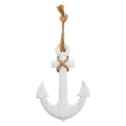 Anchor with rope, small 20x30cm