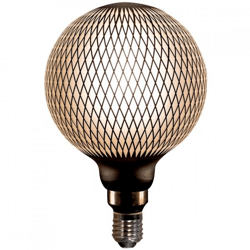 Annas Collection LED lamp Bulb Grid dimbaar E27 5,5 W