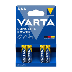 Battery VARTA Longlife Power Micro AAA 4er 