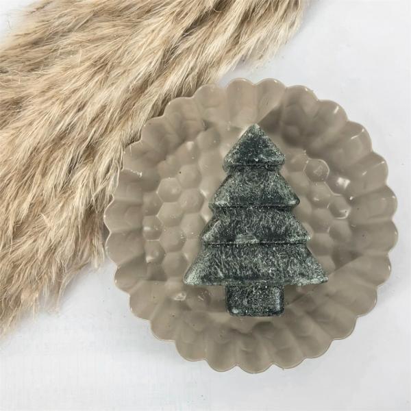 Amber block Pine tree eucalyptus 7 cm