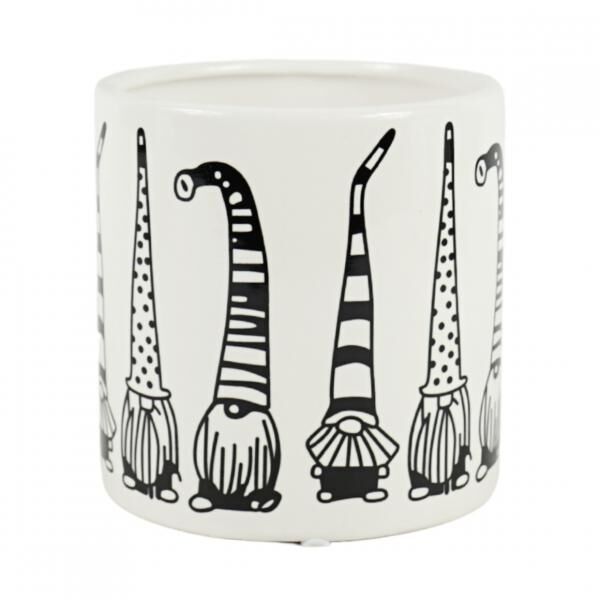 Blumentopf Gnom 12 cm 2 sortiert