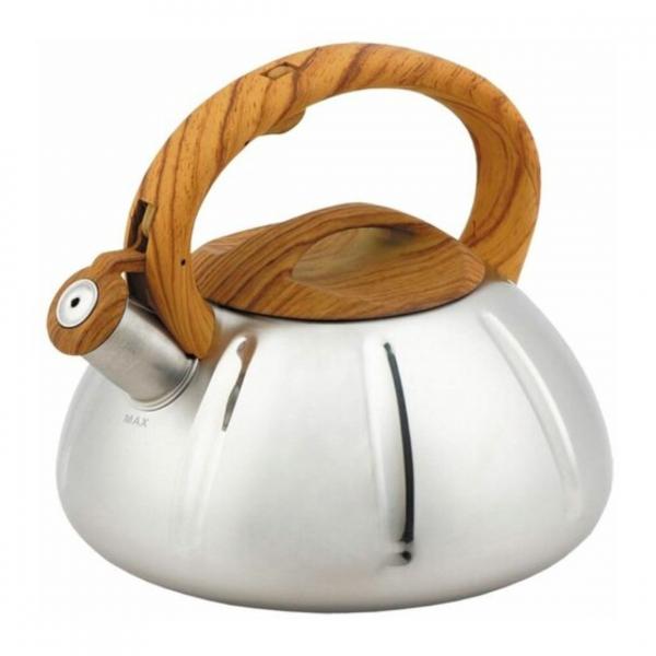 Bohmann BH-9956 Pfeifkessel aus Edelstahl 3 Liter