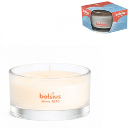 Bolsius Duftkerze im Glas Fresh Linen 8 x 5 cm