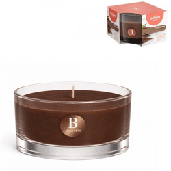 Bolsius Duftkerze im Glas Holz 6 x 9 cm