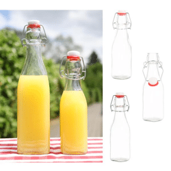 Bügelflasche eckig,  250ml