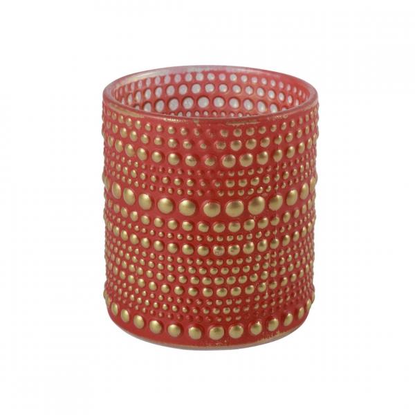 Countryfield Teelichthalter Hailey S rot 8 cm
