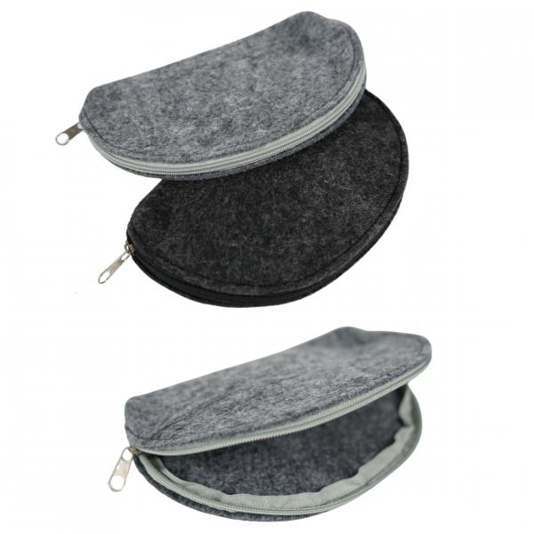 Federmäppchen aus Filz 16 cm 2 sortiert