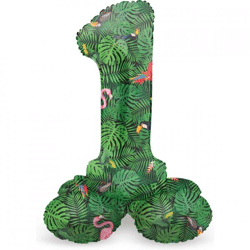 Folat foil balloon standing 1 Jungle vibe 41 cm