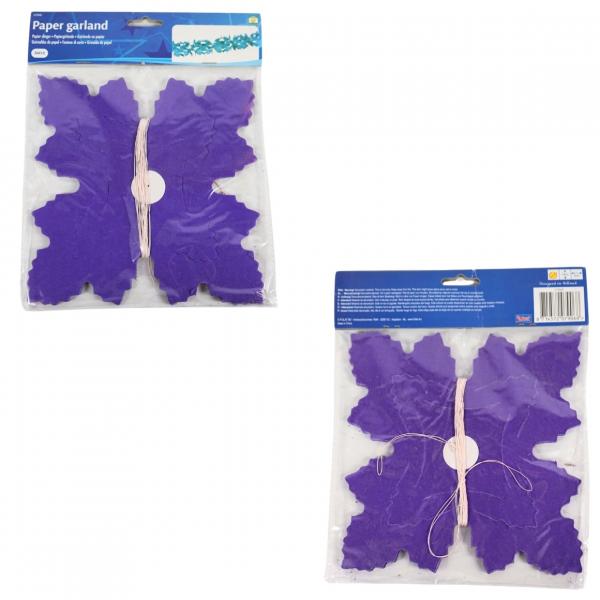 Folatgirlande lila 600 cm