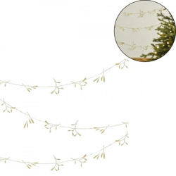 Ginger Ray garland mistletoe gold colored 5 meters