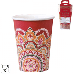 Ginger Ray drinking cups disposable Happy Diwali 8 pieces