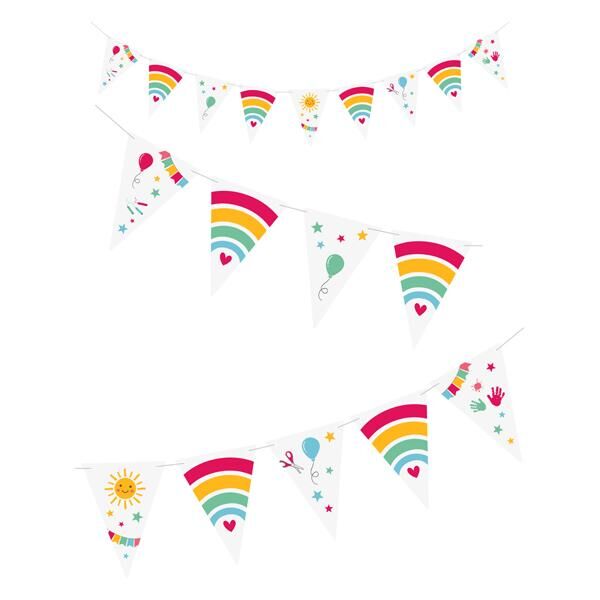 Girlande Kindergarten, ca. 150cmL