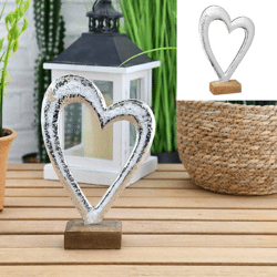 Heart on foot, large, 25cmH