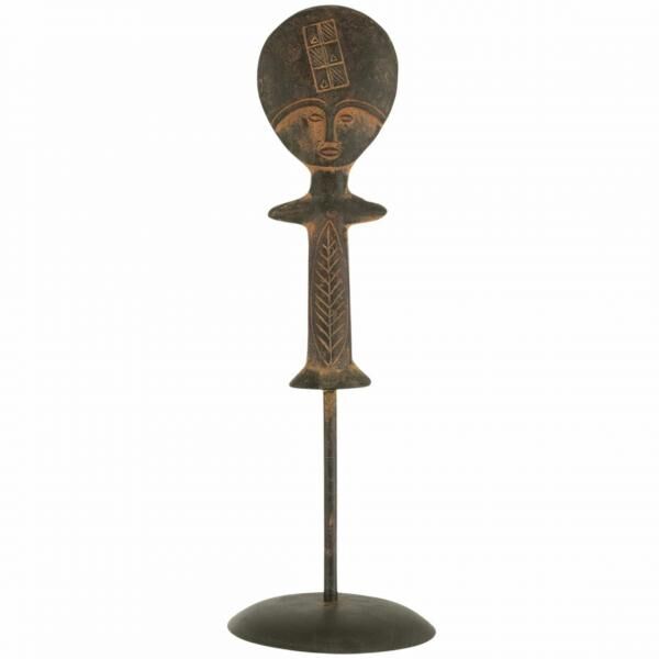 J-Line Statue magnesium braun 46 cm 2 sortiert