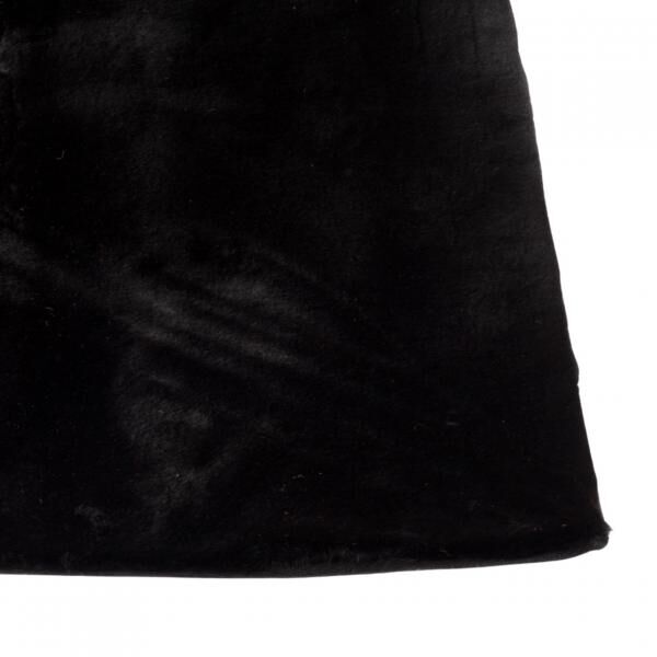 Karpi Teppich Plüsch schwarz 60 x 90 cm