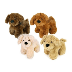 Kuschelhund Plüsch 4 sortiert