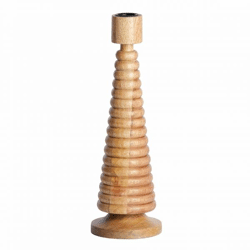Light & Living Kerzenleuchter Almola Mangoholz natur 28 cm