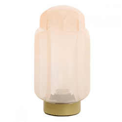 Light & Living table lamp Thisio on battery peach 26.5 cm