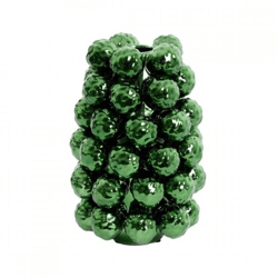 Light & Living vaas Butang keramiek metallic groen 24,5 cm