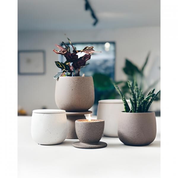 Paju Topf James weiß 12 cm 2-teilig