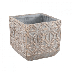 PTMD bloempot Jenah bruin L 30 cm