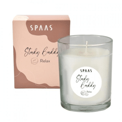(R) Spaas scented candle in glass Study Buddy Relax 9.5 cm