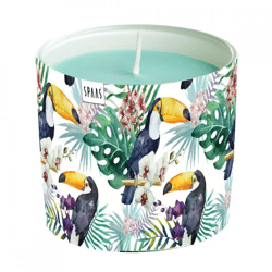(R) Spaas scented candle in glass toucan 9 cm