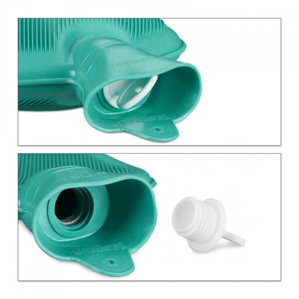 Relaxdays Heißwasserkanne türkis 2 L