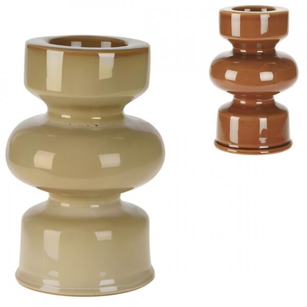 Teelichthalter 15 cm 2 Stück sortiert