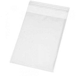 Transparente Beutel 5000 Stück mit Klebestreifen 15 cm