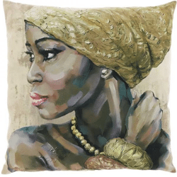 Unique Living Kissen Siwa Frau 45 x 45 cm
