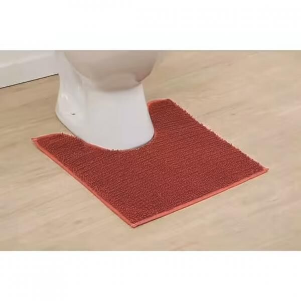 Toilettenvorleger terra polyester 45 x 50 cm