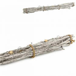 Weihnachtsdekoration Bündel von Zweigen mit Haken 90 cm