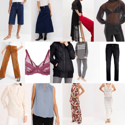 2,10 € Mix Stock clothing category A new goods from German catalog 90% women 10% men original packaging pallet goods warehouse Germany