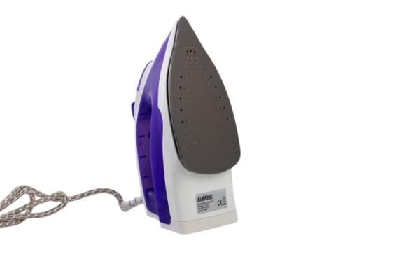 ALKANA Dampf-B&uuml;geleisen 1800W &ndash; Knitterfrei mit Antihaftsohle Lila