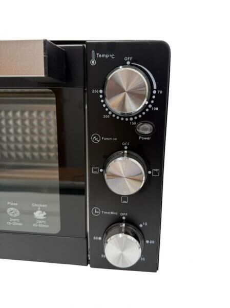 ALKANA Mini-Ofen 21L &ndash; Kompakt & 1200W, perfekt f&uuml;r Pizza & Aufl&auml;ufe