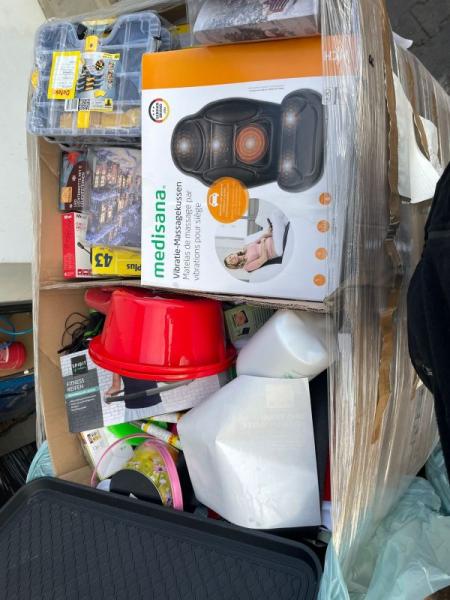 Bazaar Netto Waren Mix, 33 Paletten Basar, Mixpalette Flohmarktartikel