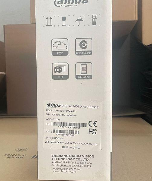 Digitaler Video Recorderr Dahua DHI-HCVR4204A-S2 NEU HDCVI-Recorder mit IP-Modus