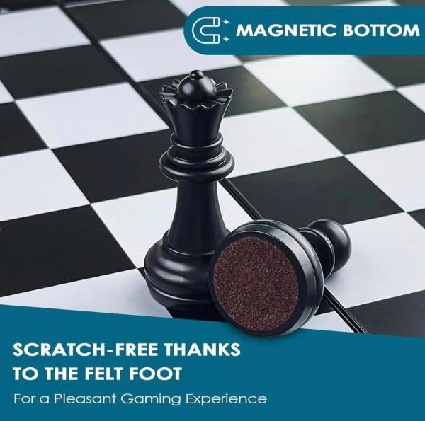 Magnetisches Schachspiel &ndash; faltbar (25 &times; 25 cm)