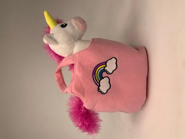 Steffi Love Girls Pl&uuml;sch Einhorn mit Tasche, mit Klettverschluss, Unicorn 28cm, ab 3 Jahren