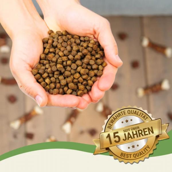 2,5 kg Lecker.Pet® Leo's Adult Geflügel & Forelle Katzenfutter Trockenfutter Vollnahrung MHD 4/2026