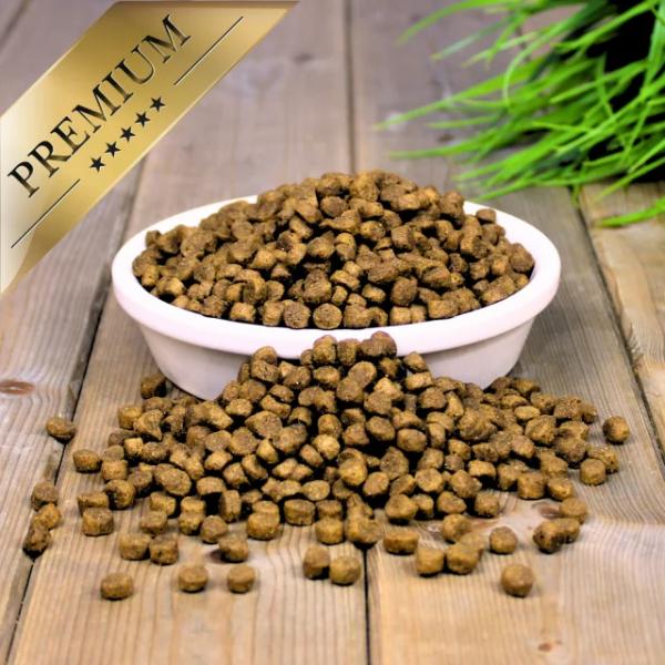 2,5 kg Lecker.Pet® Leo's Adult Geflügel & Forelle Katzenfutter Trockenfutter Vollnahrung MHD 4/2026
