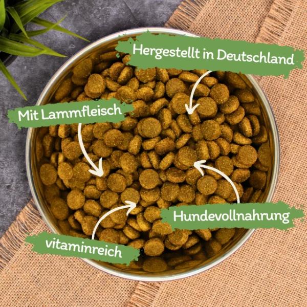 4 kg Lecker.Pet® Josie's Adult Lamm & Reis Hundefutter Trockenfutter Vollnahrung MHD 3/2026